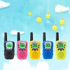 Мини-приемопередатчик для детей T3, цветная Мобильная двухсторонняя рация PMR 446, портативная рация