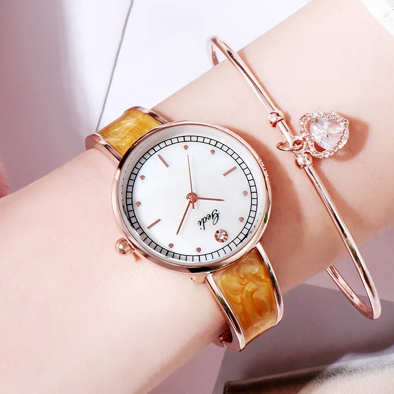 Women's Bracelet Watches 2020 Simple Trend Waterproof Quartz Wriswatch Literature Art Vintage Watch Ladies Hipster Female Gift | Наручные