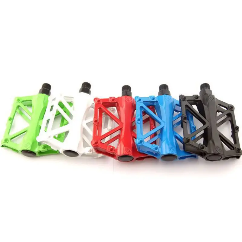 

Road Mountain Bike Pedals Alloy Bearing Bicycle Parts Anti-skid Lightweight Riding Foot Platform Durable Cycling Parts