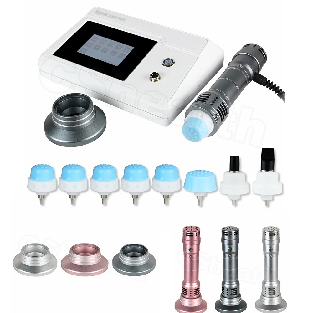 

Shockwave Therapy Machine Health Care Shock Wave Physiotherapy Extracorporeal Massager Muscle Pain Electromagnetic Set