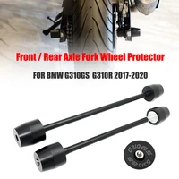 for bmw g310gs g310r g 310 gs 2017 2018 2019 2020 motorcycle front rear wheel fork axle cap crash protector slider spindle hub