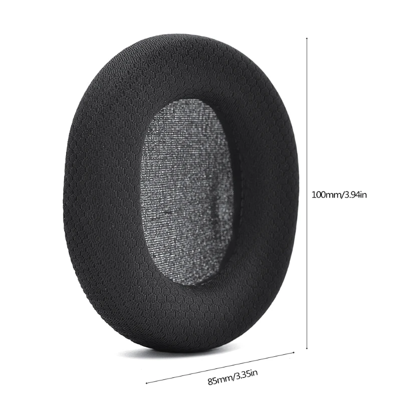 

Replacement Fabric Ear Pads Earpad Ear Cushion for -KINGSTON -HyperX Cloud CORE / Cloud II headphones