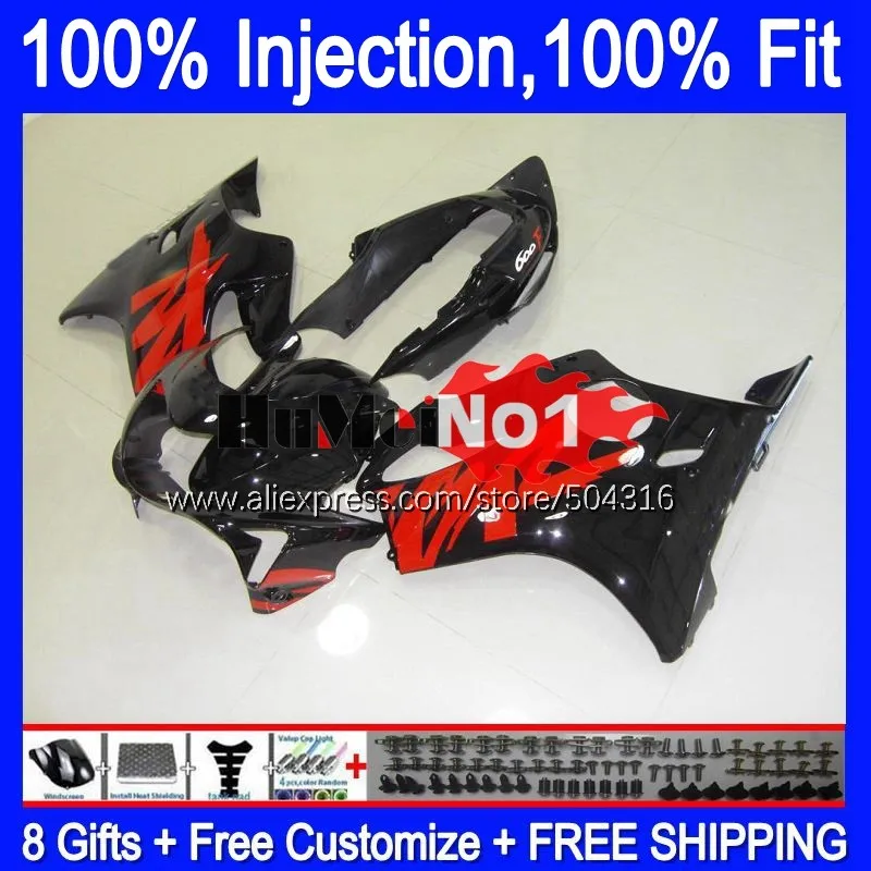 

Корпус инжектора для HONDA CBR600 CBR 600 F4i 600F4i 154MC.19 CBR600F4i 04 05 06 07 600CC 2004 2005 2006 2007 обтекатель красный черный