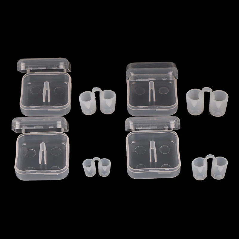 

1PC Silicone Anti Snore Nasal Dilators Apnea Aid Device Stop Snoring Nose Clip Nose Breathing Apparatus Stop Snoring Devices
