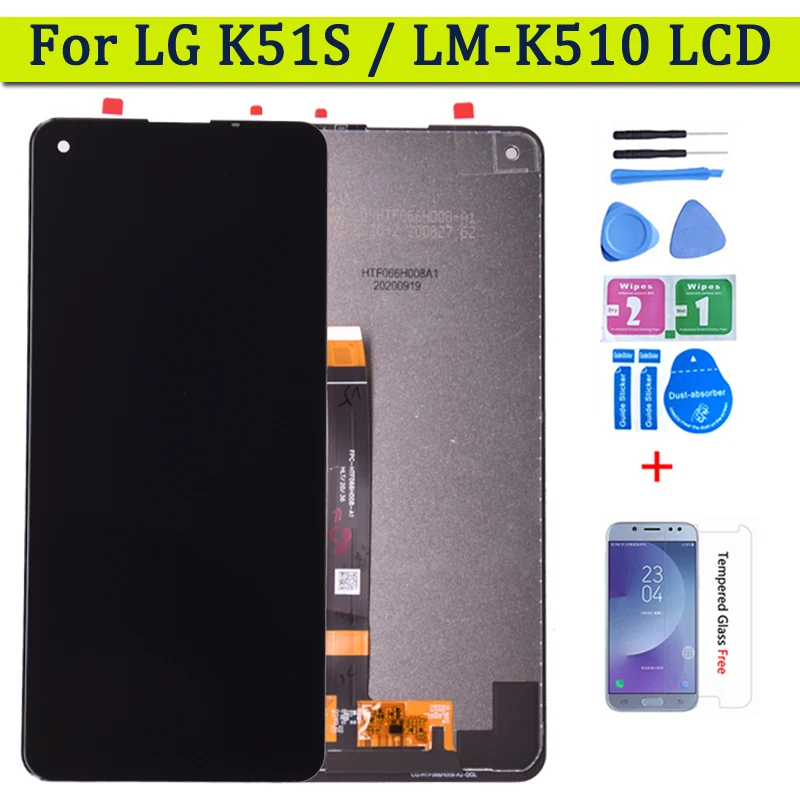 Экран для LG K51S LMK510EMW LM K510EMW ЖК дисплей цифровой преобразователь экрана в сборе