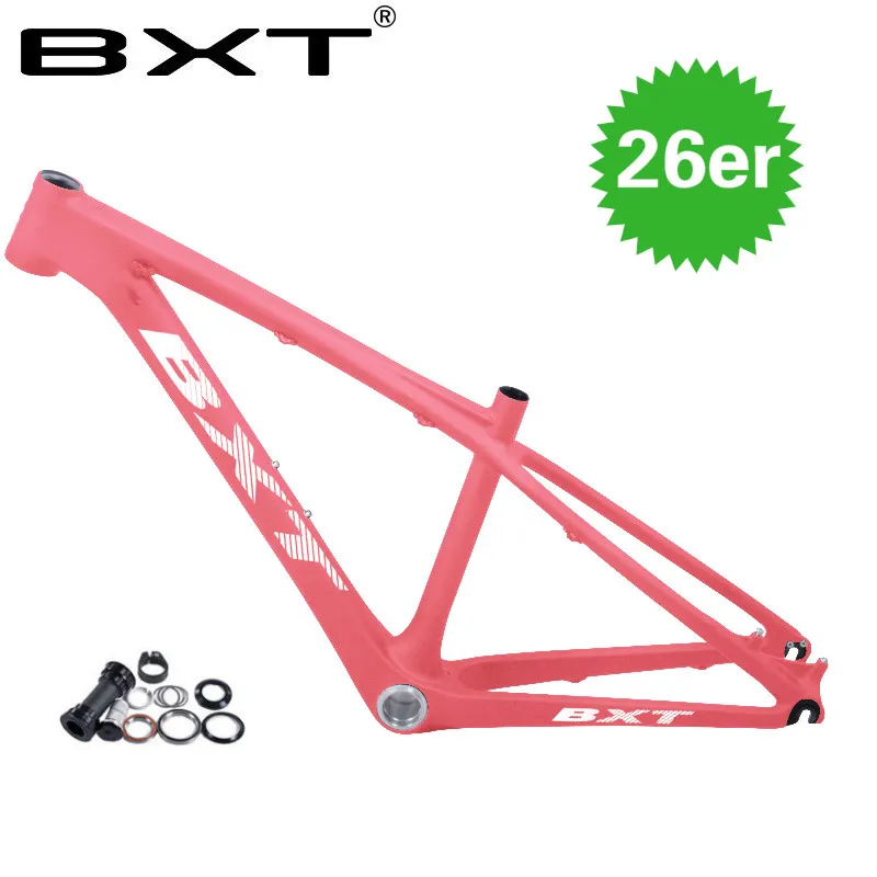 Бесплатная доставка Китайская углеродная детский горный велосипед рама 26er 14/16