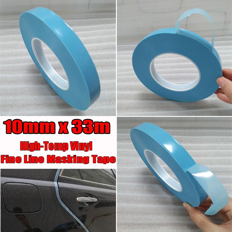 

Tools Car masking tape Vinyl Detailing Line Roll Supply 10mm*33m Curves