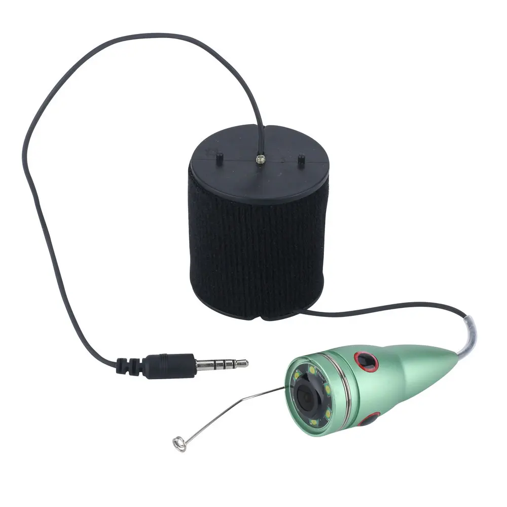 Цена Подводная рыболовная камера 720P, 15 м, 4,3 ТВЛ, дюйма, видеорегистратор DVR, рыбопоисковый прибор с 6 ИК-светодиосветодиодный 6 Вт для подледной ры...