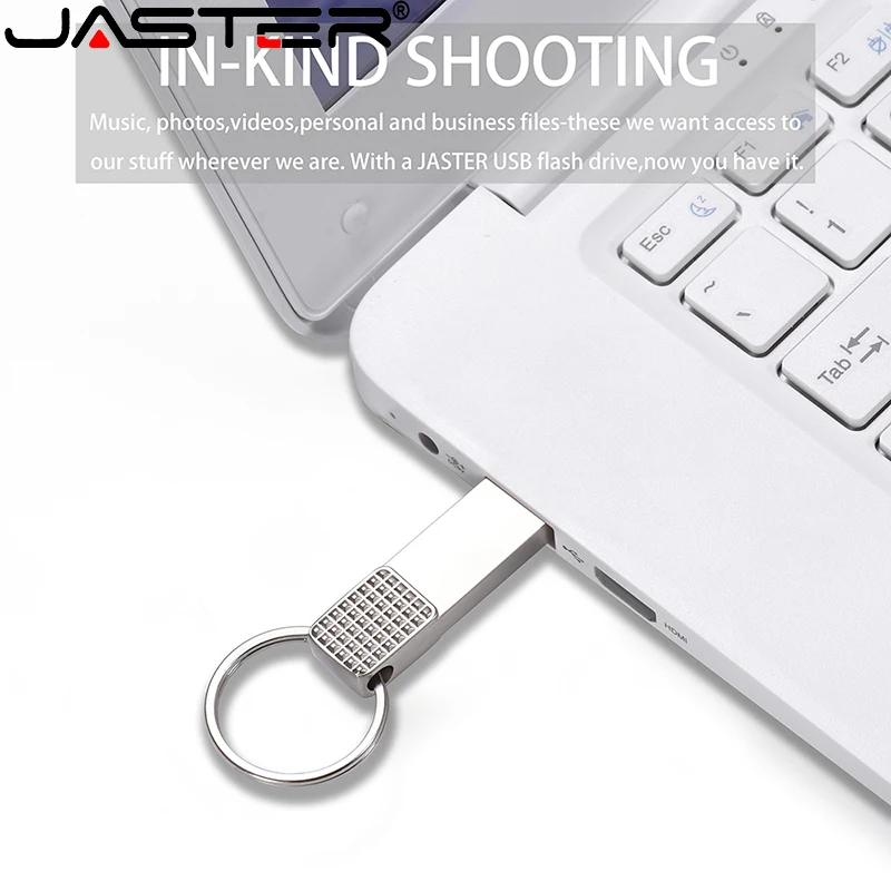 Новый Бизнес Нержавеющая сталь металлический флэш-накопитель USB 128 ГБ 64 2 0 32 Гб