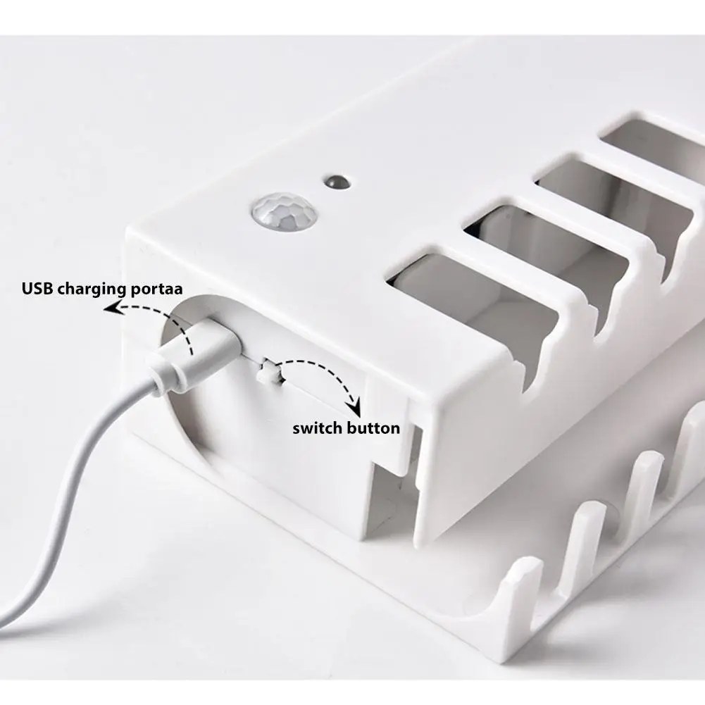 

BellyLady Solar Energy UV Toothbrush Disinfectant Brush Cleaning Storage Bathroom Toothpaste Dispenser Holder Sanitizer Storage