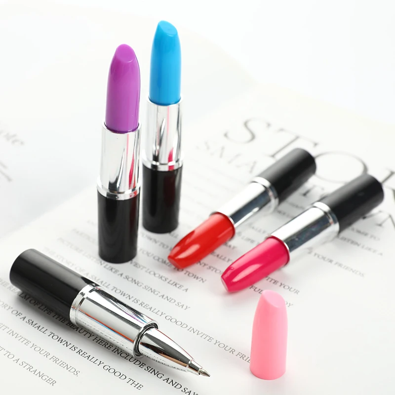 

Фоторучка-помада для школы и офиса, канцелярские товары, Цветные Шариковые Ручки