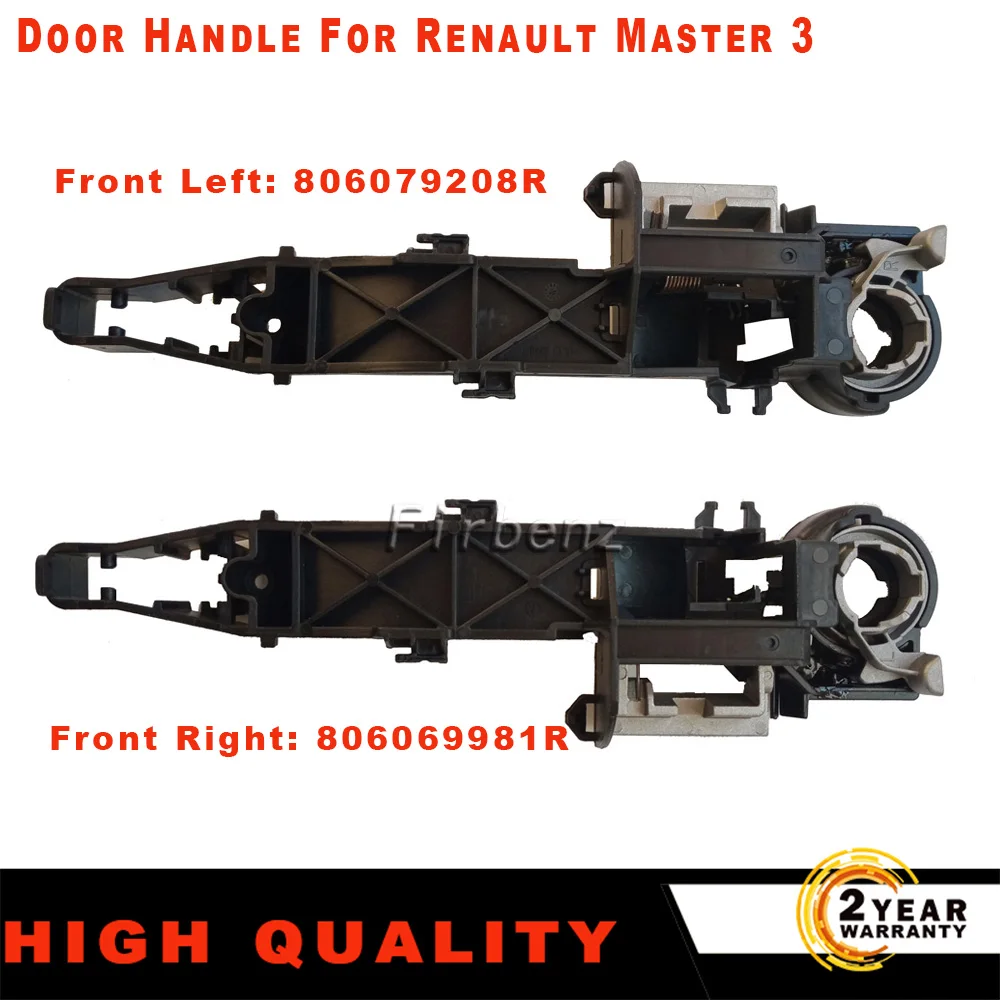 

Передняя Левая Правая дверная ручка 806079208R 806071150R для Renault Master 3 Master GII MOVANO B 2010 806069981R 806067794R