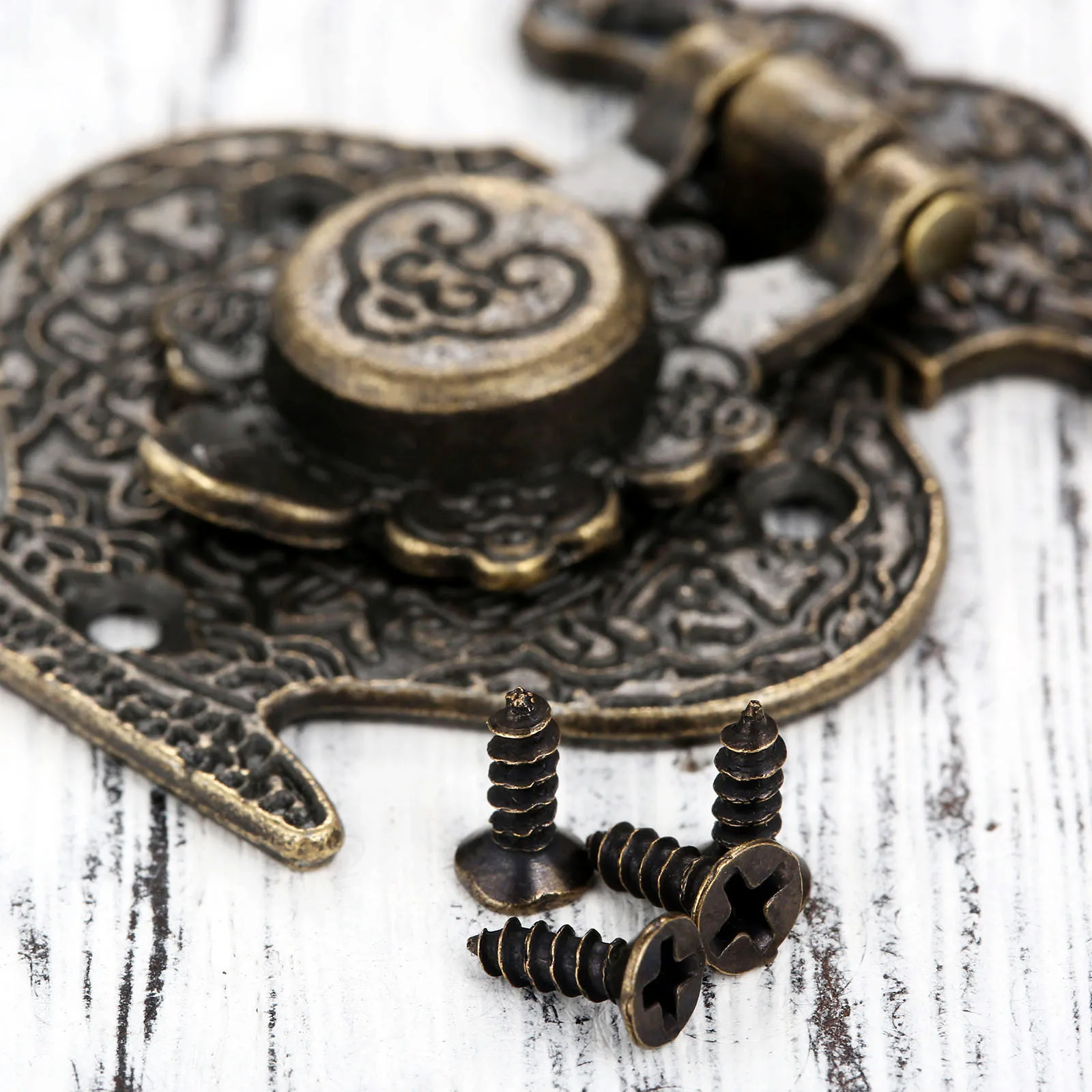 2 шт. античная бронза коробка защелка фиксаторами 40*51 мм ремешок с пряжкой