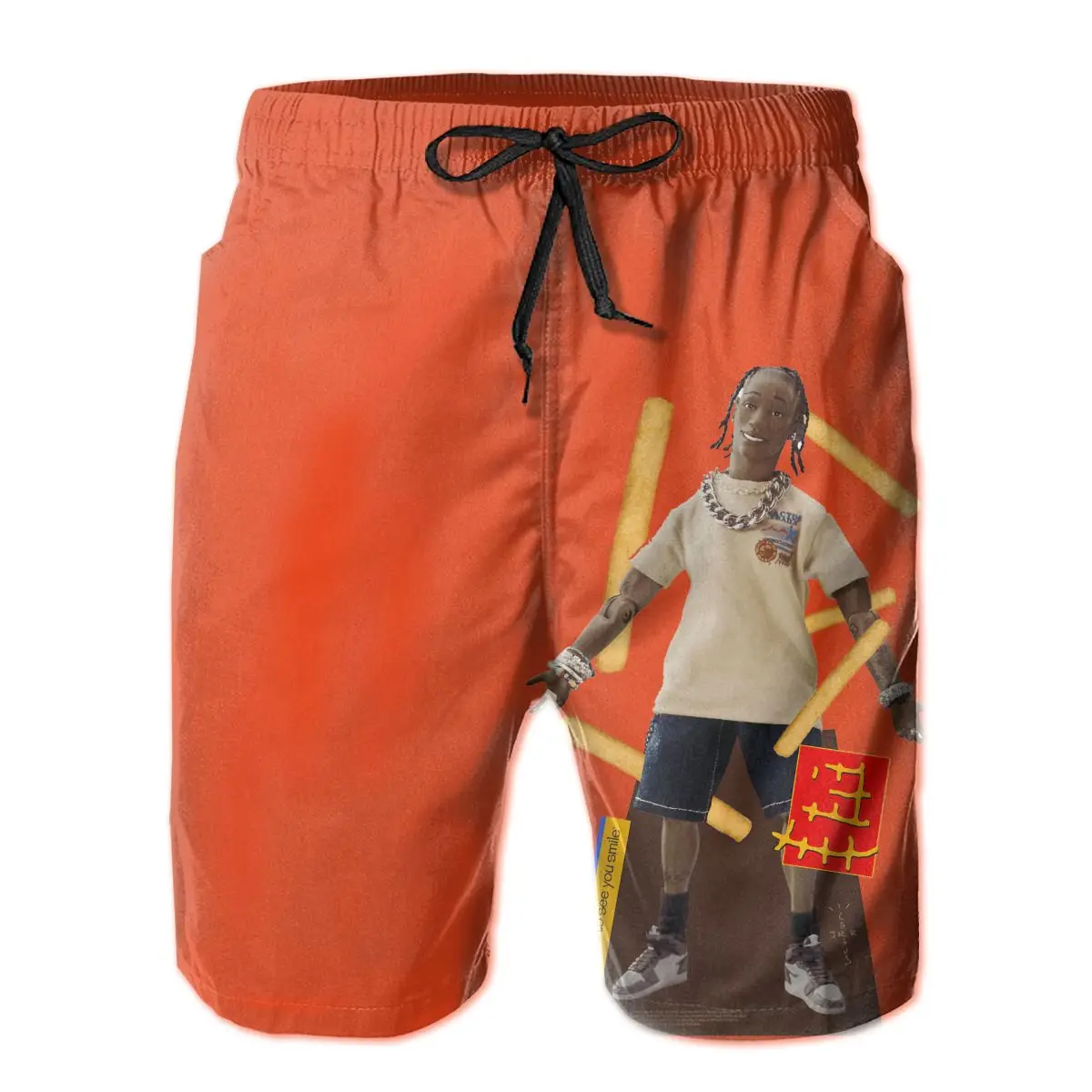 

Male Shorts Causal R206 Breathable Quick Dry Geekbasketball TRAVIS SCOTT MCDONALD S Cactus And PACK Cactus And JACK Kg