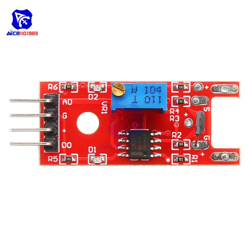 Магнитный Стандартный Линейный сенсорный модуль diymore Hall для Arduino AVR PIC KY-024 |