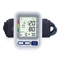 automatic upper arm blood pressure monitor digital heart beat rate pulse meter kit voice tonometer sphygmomanometers pulsometer