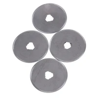 5pcs 45mm rotary cutter blade patchwork leather fabric paper cut blades diy apparel sewing fabric tools accessories