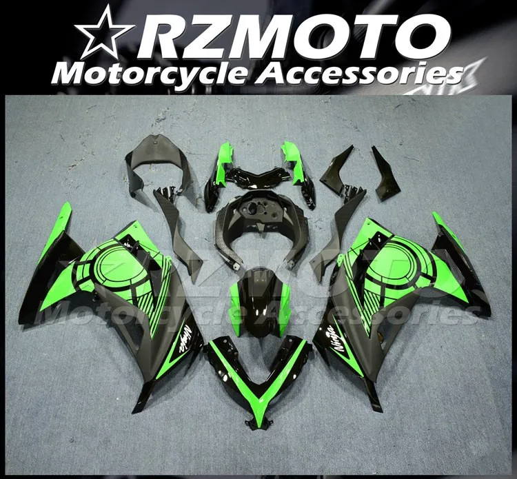 

New ABS Motorcycle Fairings kit Fit for Kawasaki Ninja 300 EX300 ninja300r 2013 2014 2015 13 14 15 16 17 18 19 black green