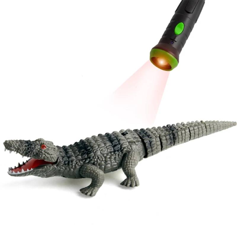 

Wireless Remote Control Mock Fake Crocodile RC Animal Prank Joke Scary Trick Toy Funny Gifts