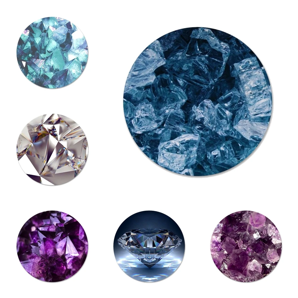 58mm Crystal Diamond Kitchen Home Decor Refrigerator Magnet Bottle Opener Beer Coke