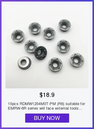 10pcs KNUX 160405 R carbide milling insert Tungsten Carbide Milling insert CNC Metal Lathe Tool Milling blade insert FOR steel