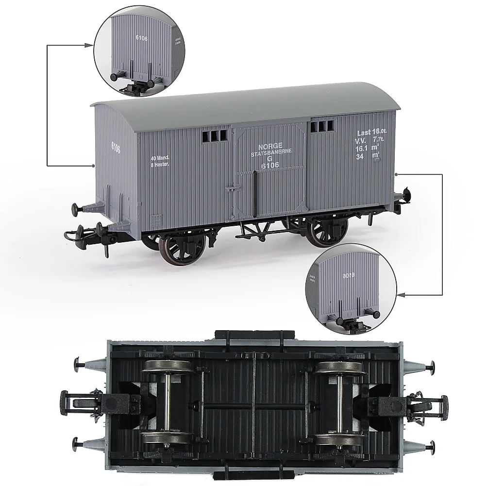 1 шт./2 шт./комплект из 3 предметов Хо масштаба 1:87 20ft крытого вагона Wagon 20 'ж/д