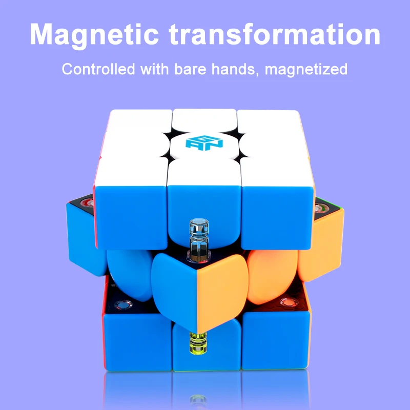 Gan 356 xs Магнитный магический скоростной куб GAN X Профессиональный Magico cubos gan пазл S