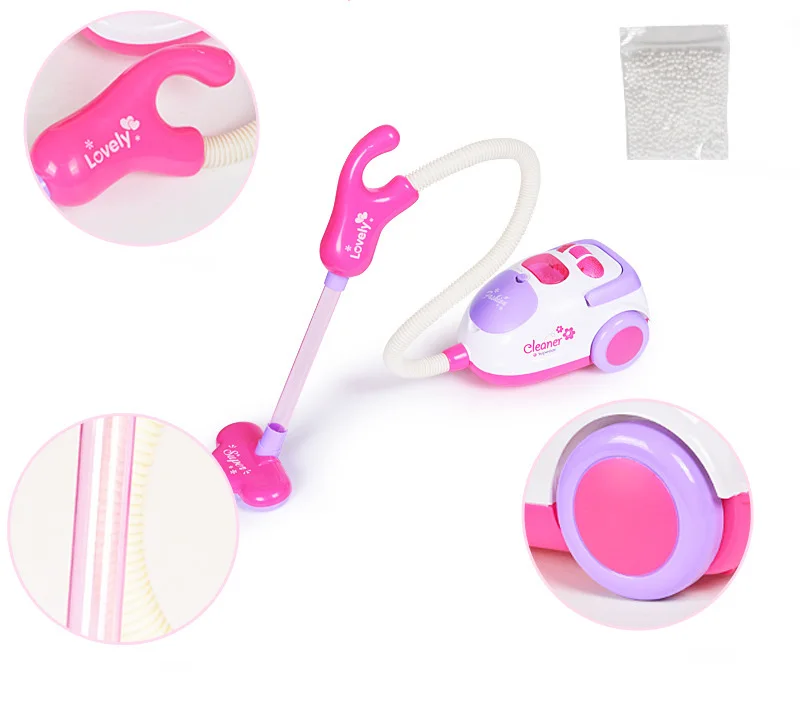 Детские игрушки для уборки дома имитационная Швабра электрическая вакуумная