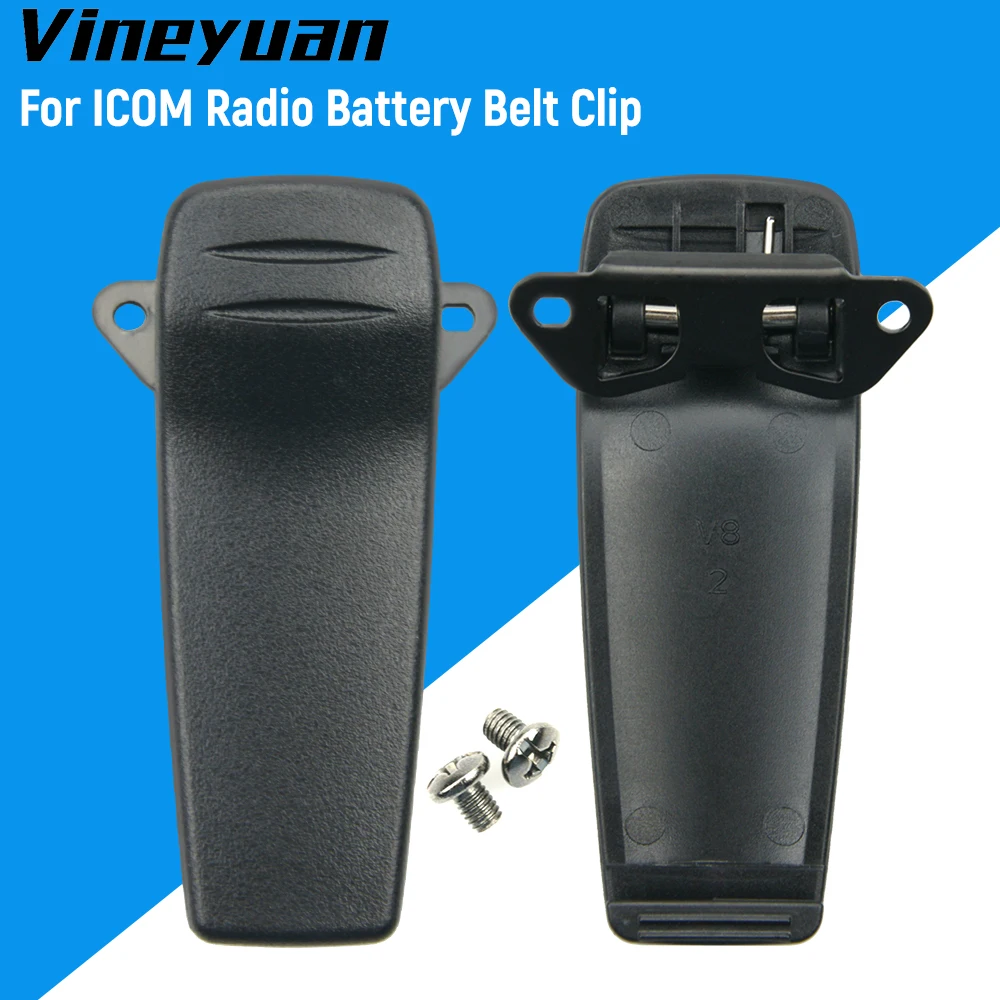 10Pcs Walkie Talkie Belt Clip for ICOM IC-F21GM IC-F21S IC-F22 IC-F22S IC-F22SR IC-F30FS IC-F30GT IC-F30GS IC-F31GT IC-F31GSS