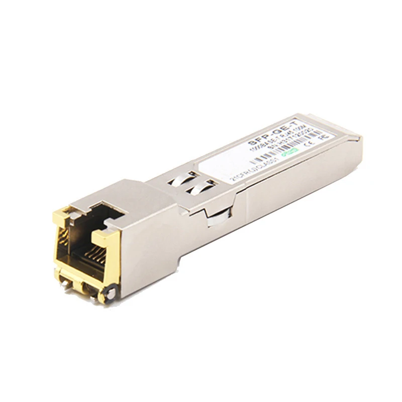 Модуль SFP Ethernet порт RJ45 коммутатор Gbic 10/100/1000 м соединитель медь бесплатная