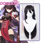 DokiDoki Game Genshin Impact, косплей Beidou для Хэллоуина, косплей, костюм, парик Genshin Impact Beidou, косплей, волосы