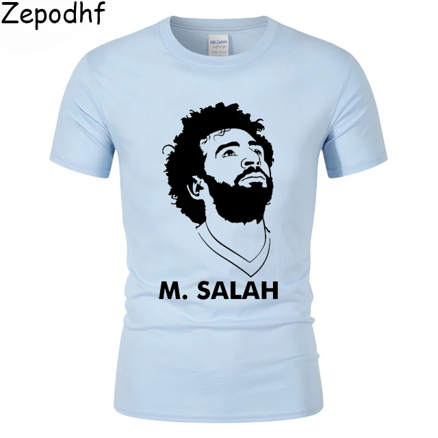 25 Мужская Высококачественная Футболка с принтом Mohamed Salah Ghaly Egypt World Play jersey liverpoles, повседневный трикотажный топ - Цвет: 25