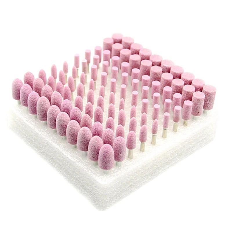 Горячая XD-100Pcs/коробка абразивный камень шлифовальный набор шлифовальных головок