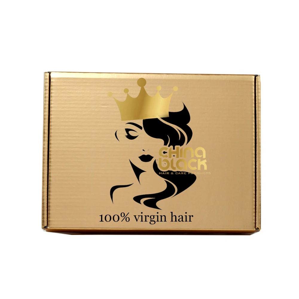 100 шт. Пользовательский логотип коробка для волос Высококачественная почтовых