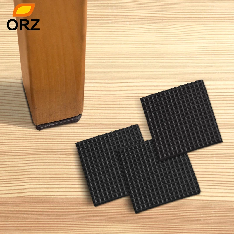 40 шт./лот мягкие утолщенные накладки на ножки стула самоклеющиеся для