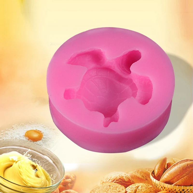 

Черепаха раздел сахарные фигурки для выпечки слесарный форма из жидкого силикона