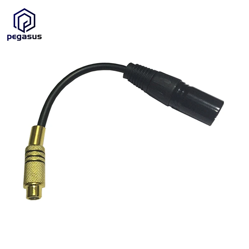 Коаксиальный кабель 15 см 3Pin XLR с позолоченным покрытием | Электроника