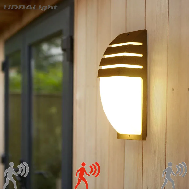 Радар Датчик движения внутренний двор сад светодиодный светильник для улицы