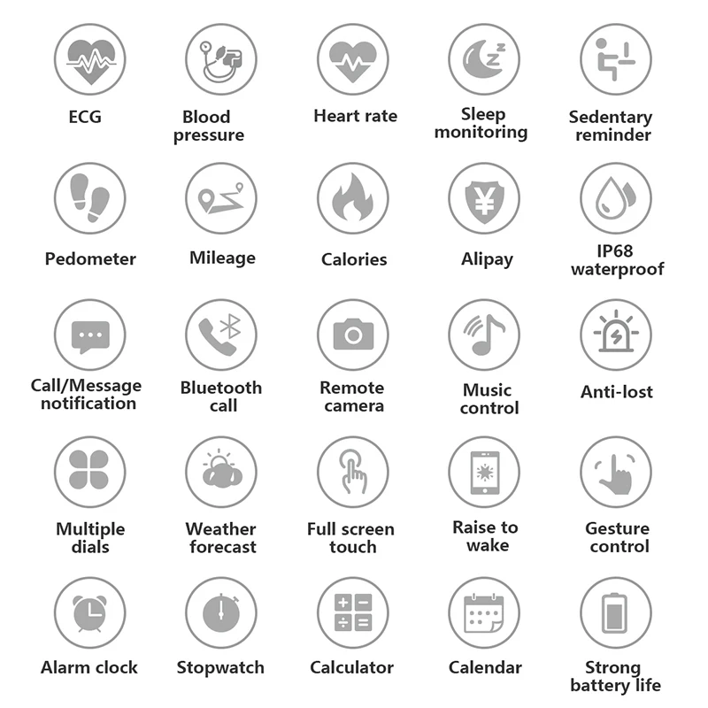 MAFAM DT98 Bluetooth циферблат Смарт часы полный экран сенсорный Браслет фитнес-трекер