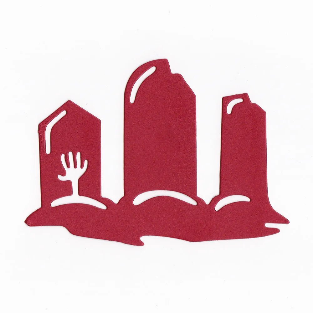 Хэллоуин гробницы металлические Вырубные штампы новые 2019 для DIY скрапбукинга