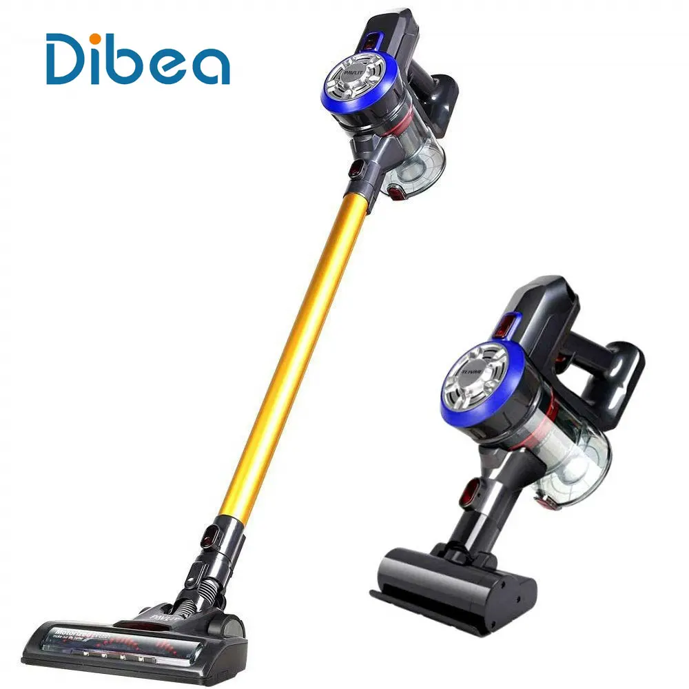 Dibea D18 переносной 2 в 1 ручной беспроводной пылесос циклонный фильтр 9000Pa сильный всасывающий пылесборник аспиратор