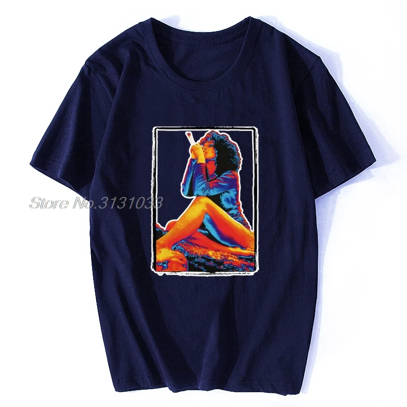 Летняя футболка забавная ретро винтажная Сексуальная Женская Дымчатая на заказ