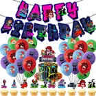 Пятничная ночь, Funkin воздушные шары, игра, мультфильм, фотография торта, Топпер, товары для вечерние, игрушка для детей, баннер на день рождения, Globos