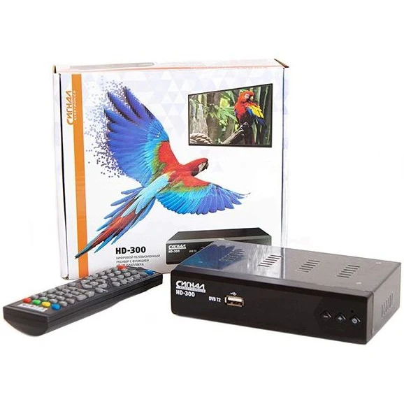 Ресивер DVB-T2 СИГНАЛ HD-300 черный (17300) | Автомобили и мотоциклы
