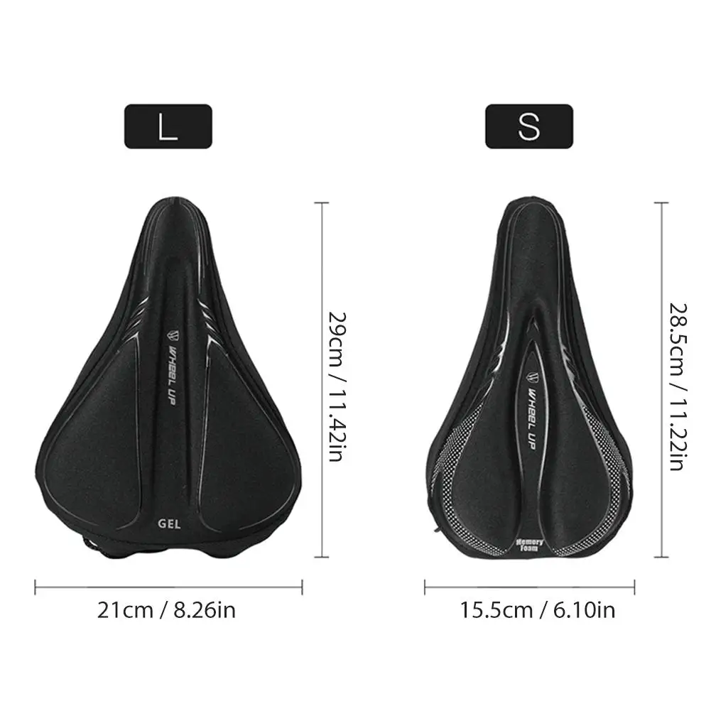 

High Quality Bike Seat Cover Soft Silicone Bicycle Saddle Cushion Pad Cover For Mountain Biking Seat Cover Cycling Equipment
