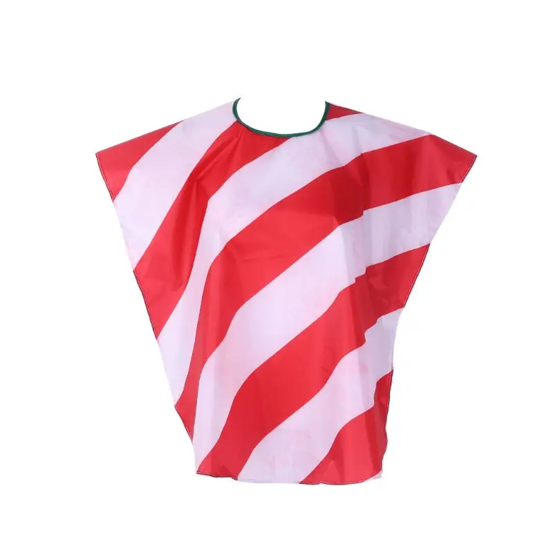 Короткое квадратное водонепроницаемое платье для парикмахерских волос