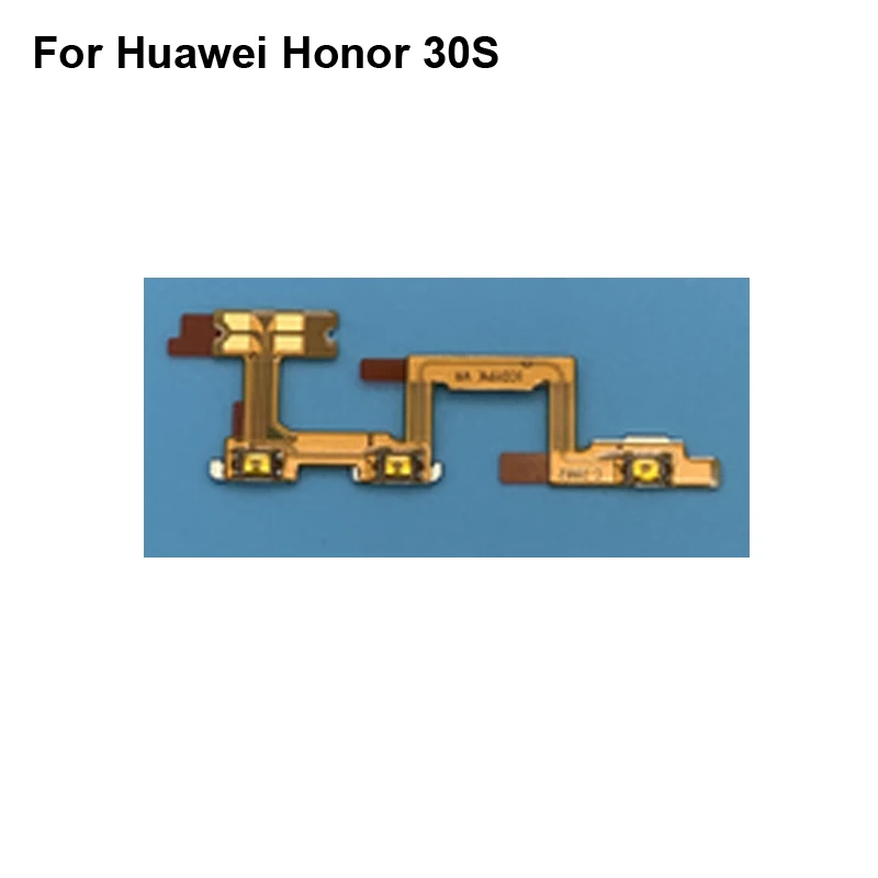 2 шт. для Huawei Honor 30 S Кнопка питания клавиша регулировки громкости гибкий кабель FPC