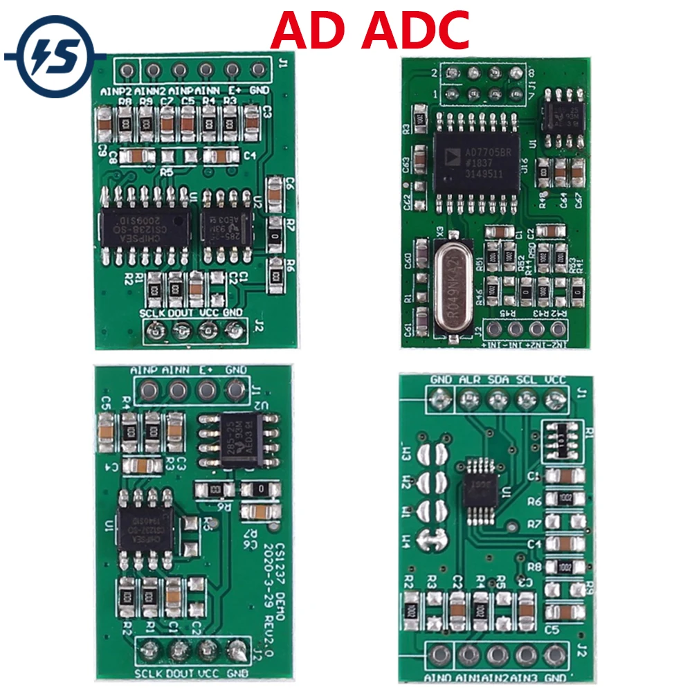 Преобразователь сигнала ADC AD аналоговый в цифровой 5 постоянного тока 3 В 16 бит 24