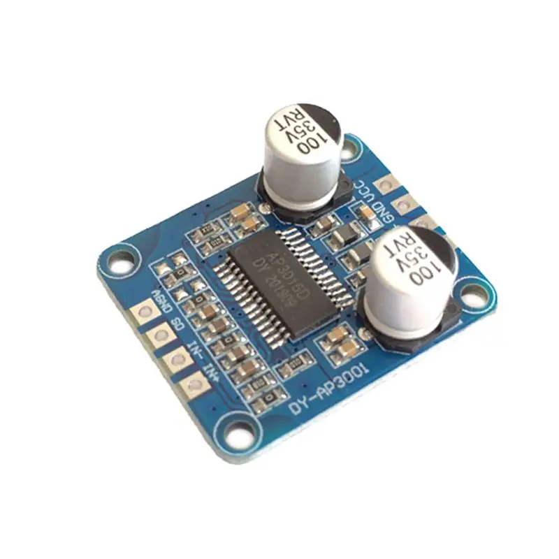 DY AP3001 DC12V 2A 2x15 Вт Bluetooth усилитель модуль цифровой аудио Плата класса D канальный