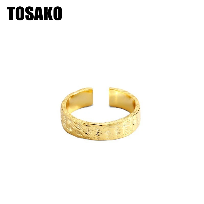 

Кольцо TOSAKO вогнуто-выпуклые Регулируемые кольца в стиле ретро
